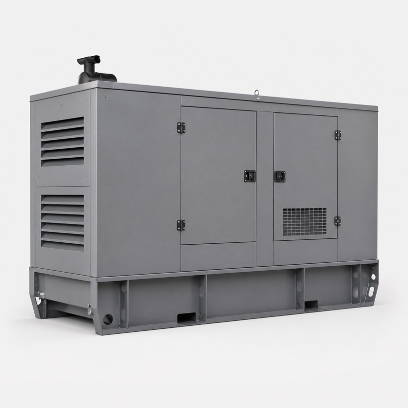 Commercial three-phase standby generator